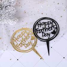 Happy fathers' day to all the good ones out there! Buy Happy Father S Day Acrylic Cake Topper Dad Cupcake Topper At Affordable Prices Price 2 Usd Free Shipping Real Reviews With Photos Joom