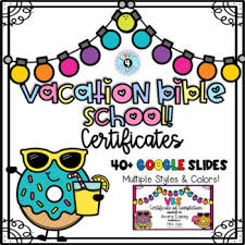 Take a sneak peak at the movies coming out this week (8/12) monday at the movies: Vacation Bible School Certificate Worksheets Teaching Resources Tpt