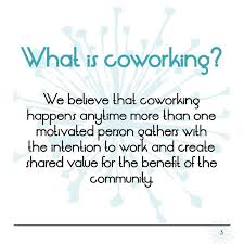 Wonderful Definition Of Coworking Coworking Coworking Space Collaboration Space