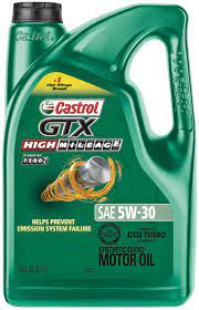 Ships from and sold by amazon.com. 6 Pack Castrol Gtx High Mileage 5w 30 Synthetic Blend Motor Oil 5 Qt Walmart Com Walmart Com