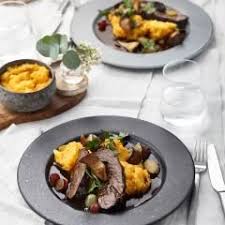 Geschmorte Gansekeulen Rezept Rezepte Lebensmittel Essen Krauterseitlinge