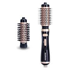Great savings & free delivery / collection on many items. Amazon Com Beautimeter Hair Dryer Brush 3 In 1 Round Hot Air Spin Brush Kit For Styling And Frizz Control Negative Ionic Blow Hair Dryer Brush Volumizer 2 Detachable Auto Rotating Curling Brush Black Gold