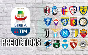 Complete table of serie a standings for the 2020/2021 season, plus access to tables from past seasons and other football leagues. Serie A 2018 19 Predictions Forza Italian Football
