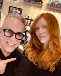 As always thank you @romicortier for keeping my 👩🏻‍🦰 in shape for 20 +  years! Appreciate you and ❤️ you!