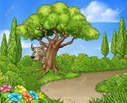 The mating game | by georgette st. Big Bad Wolf From The Three Little Pigs Peeking From Behind A Royalty Free Cliparts Vectors And Stock Illustration Image 93956652