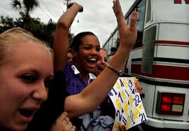 Booker High fans bursting with pride