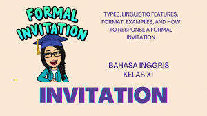Contoh soal invitation kelas 11. Invitation Party Time Formal English Invitation And How To Response It Kelas 11 Bahasa Inggris Youtube