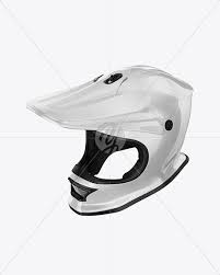 Motocross Helmet Mockup In Apparel Mockups On Yellow Images Object Mockups