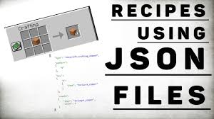 Crafting With Json Recipes Minecraft 1 12 2 Modding Tutorial Episode 4 Youtube