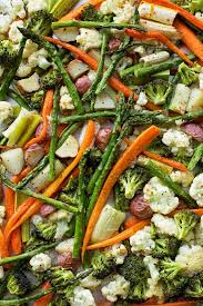 Delicious Roasted Vegetables Life Made Simple Bakes Recipe Spring Vegetables Recipes Roasted Vegetable Medley Healthy Vegetable Recipes