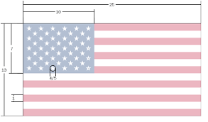 How To Draw The United States Flag With Correct Proportions Wooden American Flag American Flag Diy Wood Flag