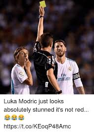 Parent meme yamismol 114 10 su: Flv Mirate Luka Modric Just Looks Absolutely Stunned It S Not Red Httpstcokeoqp48amc Meme On Me Me