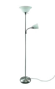 Our floor lamps with shelves are made of solid wood with stable structure, are high loading and durable. Patriot Lighting Stacey Mother Daughter Floor Lamp At Menards