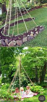 This Sweetpea Teepee Is So Much Fun To Grow With Your Littles Living Willow Playhouse Every Kid Jardineria En Macetas Casitas Para Ninas Ideas De Jardineria