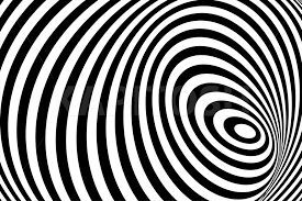 Download Black White Distortion Illusion 3d Line Graphic By Kapitosh Creative Fabrica PSD Mockup Templates