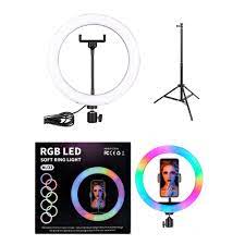 Aro De Luz Multicolor RGB Led Soft Ring Light Colores 13 Pulgadas -  Zarimport