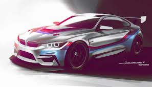 Bmw M4 Gt4 Racing Car Arriving In 2018 Bmw M4 Bmw Design Bmw