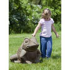 We did not find results for: Giant Frog Large Cast Stone Outdoor Statue Kinsey Garden Decor