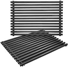 Fire pit grates help your fire pit burn hotter, cleaner, and assist with cleanup. Amazon Com Heavy Duty Porcelain Enameled Replacement Cooking Grill Grid Fit Weber 7525 For Weber Spirit Genesis Grills Lowes Model Grills Cooking Grate Parts 17 1 4 X 23 1 2 Garden Outdoor