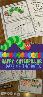 One sunday morning the warm egg comes a tiny and very hungry. Free Hungry Caterpillar Days Of The Week Printables
