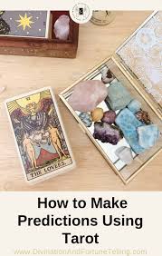 This is how you do it. How To Make Predictions With Tarot Cards Divinerism Tarot Tarot Prediction Tarot Card Meanings