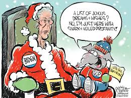 President Biden, former President Donald Trump in political cartoons