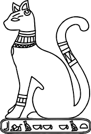 Coloring Rocks Egypt Crafts Egypt Cat Egyptian Crafts