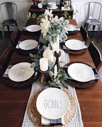 Trendy Farmhouse Dining Room Set To Inspire You Fall Dining Room Farmhouse Dining Rooms Decor Fall Dining Table