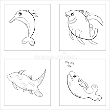 Print free images for coloring from a large collection immediately from the site. Shark Coloring Pages Stock Illustrations 73 Shark Coloring Pages Stock Illustrations Vectors Clipart Dreamstime