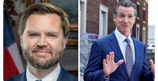 New Yahoo poll reveals that Gavin Newsom now LEADS Vice President JD Vance  by 7 points in a hypothetical 2028 Presidential matchup. 😂😂😂