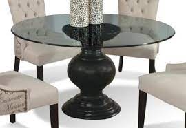 This kind of desk might be what you have to secure that additional room like we described, the illustration 60 round dining table describes the truth that these types of dining tables are 62 inch in diameter. Cmi Serena 60 Round Glass Dining Table With Pedestal Base Wayside Furniture Dining Room Table
