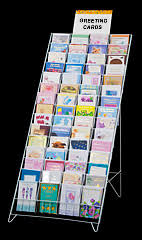 Shop sports display cases at a reasonable price! Greeting Card Display Racks In Multiple Sizes Marvolus Store Fixtures