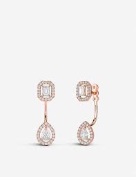 Earn cash back, set sale alerts and shop exclusive offers only on shopstyle. Messika My Twin Toi Moi 18ct Pink Gold And Diamond Earrings Selfridges Com