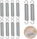 NADUSEP 10 Pcs SP 9600 Stainless Steel Extension Spring 1/4 Inch x ...