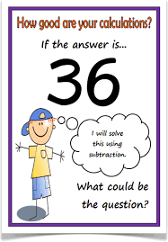 Calculation Challenge Treetop Displays 16 A4 Posters Showing A Range Of Whole And Decimal Numbers With Pr Math Challenge Activities Math Challenge Teaching