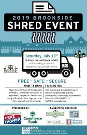 The 2 week shred 2020 is more challenging than the one released in 2019. Free Paper Shredding This Saturday July 13th At The 2019 Brookside Shred Event Brookside