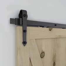 Materiel Ideal Pour Votre Porte Coulissante Avec Elle Est De Style Simple Et Rustique De La Fleche Vous Pou Barn Door Barn Door Hardware Decorative Hardware