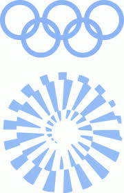 Los juegos olímpicos que sacaron el disminuido orgullo patrio de la saca de la historia estuvieron representados por un logo abstracto a más no poder. Juegos Olimpicos De Munich 1972 Ecured