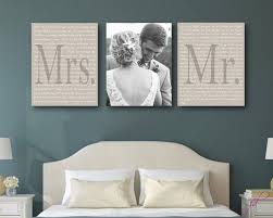Wedding Vow Art On Canvas His And Hers Mr And Mrs Anniversary Gift Cotton An Yatak Odasi Dekorasyon Fikirleri Home Deco Ic Mekan Fikirleri