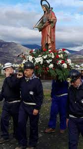 Santa Bárbara siempre presente en la vida de los mineros.