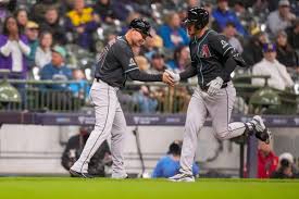 D-backs hit 4 homers and Vargas stretches hit streak to 22 games in 6-2 win over Brewers