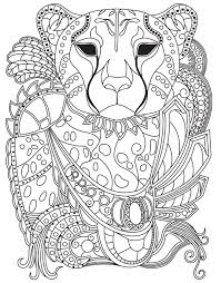 Leopard 40 brochure page 1. Leopard Colorish Coloring Book For Adults Mandala Relax By Goodsofttech Animal Coloring Pages Coloring Books Cute Coloring Pages