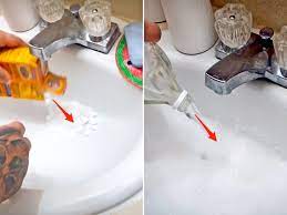 Drains can be cleaned so that we fill into the drain 100g of baking soda. Tiktok Hack To Unclog Drains With Baking Soda And Vinegar Works