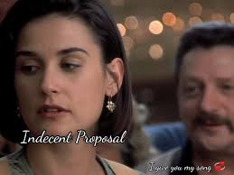 Proposicion Indecente Demi Moore I Give You My Song