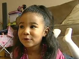 A two-year-old girl scored a 156