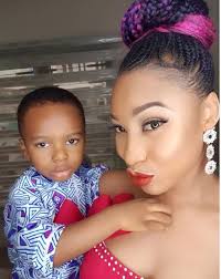 Tonto presented a demo key to a gift to him as birthday present. Tonto Dikeh Refers To Her Son As A Dikeh Olori Supergal