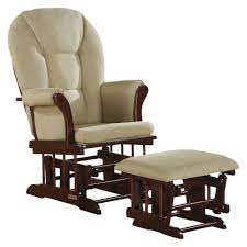 Shermag Alexis Glider Rocker And Ottoman Combo Cherry With Beige Alexis Beige Alexis Beige Glider Rocker Glider And Ottoman Glider Rocker With Ottoman