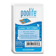 Poolife 6 Way Test Strips Southern Pools And Spas