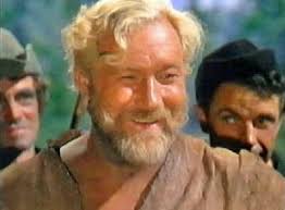 Richard Todd as Rob Roy MacGregor and James Robertson Justice as John  Campbell, the Duke of Argyll, in Disney's Rob Roy: The Highland Rogue  (1953), released through RKO Radio Pictures.