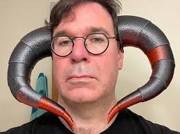 Creative Use of Cochlear Implants for Halloween Costume